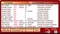 'Looking at Census Information' activity