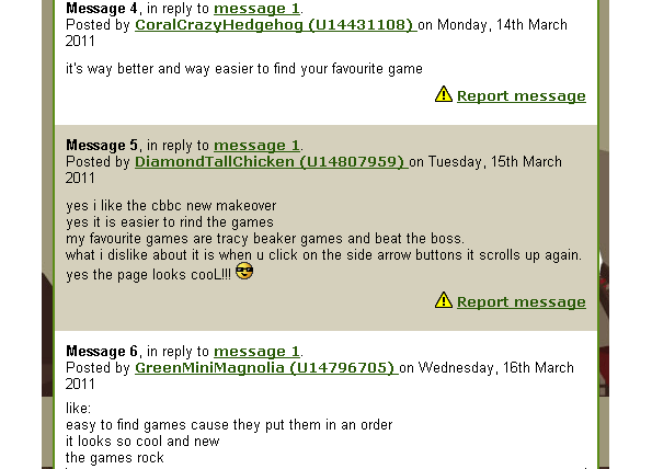cbbc games comments