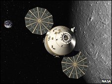 Orion spaceship