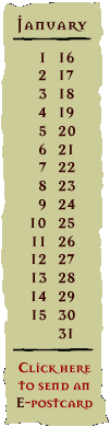 January calendar