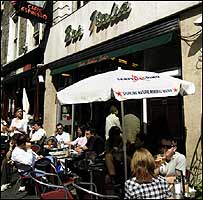 伦敦的Bar Italia
