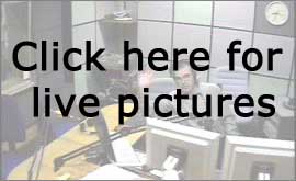 A picture of William Wright from our studiocam.
