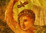 Fresco of a carpenter at work, from the House of the Vettii