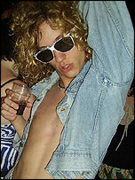James partying