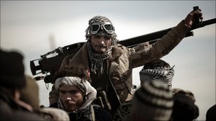 Libya rebels who have been fighting against Col Gaddafi's forces