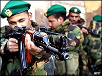 ماموران پليس فلسطينی در اريحا آموزش می بينند