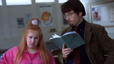 Vicky and teacher