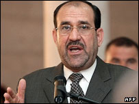نوری مالکی نخست وزير عراق