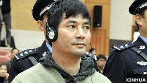 糯康在云南昆明法院听取二审裁决（新华社图片26/12/2012）