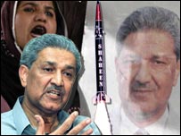 جنرل مشرف اور ڈاکٹر قدیر