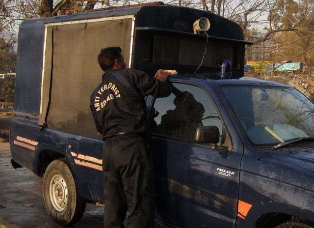 But if the anti-terrorist squad have to go to a public car wash......