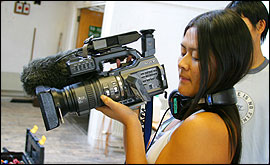 Getting to grips with the camera