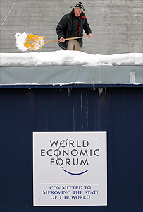 Shovelling snow