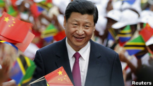 習近平在坦桑尼亞