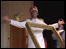 Frank Nelis as "the Emperor"