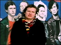 Andy Partridge in Swindon in 1981