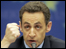 O presidente da França e da UE, Nicolas Sarkozy, durante reunião sobre mudanças climáticas