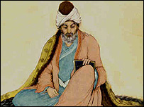 طرحی از مولانا