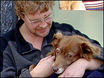 Rob, with Bonnie