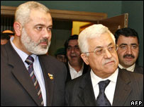 محمود عباس و اسماعيل هنيه