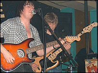 Live on stage