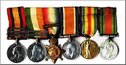 Reg's medals