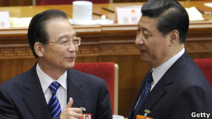 溫家寶和習近平