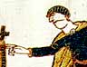 Harold before he became king, at the ceremony where he gave his oath