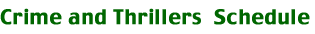 Crime and Thrillers