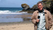 Hywel ar y traeth