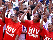 Protestos por remédios na África do Sul