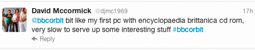 comment from @bbcorbit twitter