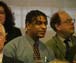 Image of the members of the Civic Forum attending their first meeting at the Waterfront Hall, Belfast, 9 October 2000