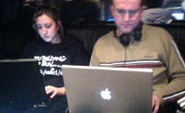 Hard at work...
