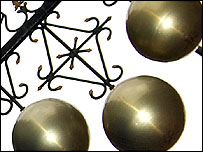 Pawnbrokers sign