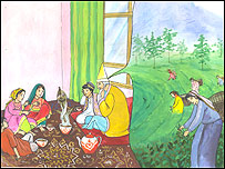داسرارو پرده