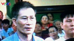 Ông Nguyễn Văn Hải trong phiên sơ thẩm