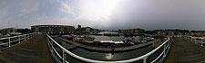 A stunning view from the bridge